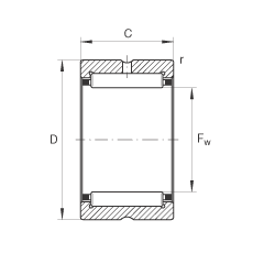 LS RNA4856,  DIN 617/ISO 1206 ˜ʣߴϵ 48