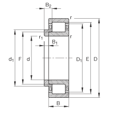 ALS NJ408-M1 + HJ408,  DIN 5412-1 ˜ʵҪߴ,  L ȦλS, ɷx, ּ
