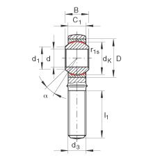 US GAKL16-PW,  DIN ISO 12 240-4 ˜ʣݼySo