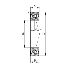 SS HSS71908-C-T-P4S, {(dio)(ji)Ɍb|  = 15㣬ɂ(c)ܷ⣬ǽ|Ӈ(yn)