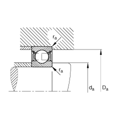 S 6320-2Z, (j) DIN 625-1 (bio)(zhn)Ҫߴ, ɂ(c)g϶ܷ
