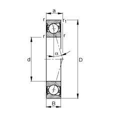 SS B71910-C-2RSD-T-P4S, {Ɍb|  = 15㣬ɂȴܷǽ|Ӈ