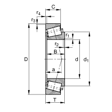 AFLS 32319-A,  DIN ISO 355 / DIN 720 ˜ʵҪߴ磬ɷx{Ɍ