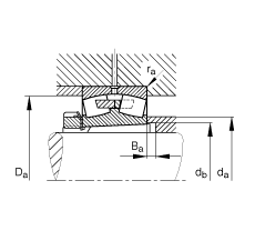 {ĝLS 22334-K-MB + H2334,  DIN 635-2 ˜ʵҪߴ, F׺;o